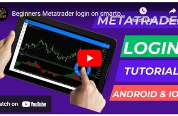 Beginners Metatrader login on smartphone (Demo & Live Account)