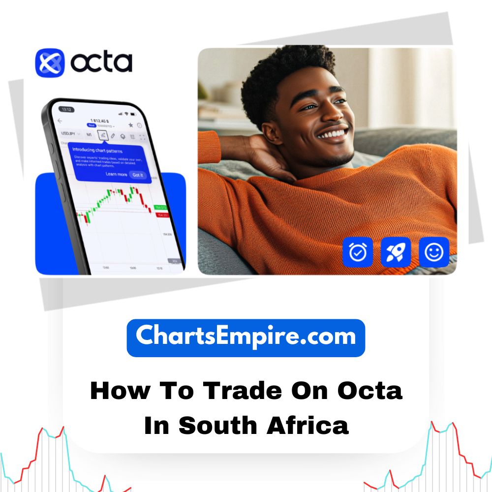 How To Trade On Octa In South Africa: OctaFX Review 2025, Create Account, Trade, Deposit, Withdraw, Fees and Lots More You are on this page because you want to learn how to trade on Octa in South Africa, or because you want to read an in-depth and 2025 updated Octa review. Either way, you are in the right place. You will also learn how to create an Octa account, how to deposit and withdraw money on Octa, how to trade on Octa, Octa trading contest in South Africa, the various Octa fees and commissions, and much more. We will also talk about the pros and cons of Octa in South Africa in 2025. Without wasting time, let’s go straight to it. As a South African trader, you can trade all 5 major financial markets on Octa, including Forex, crypto, stocks, commodities, and indices. You can trade 52 currency pairs, gold and silver, 3 energies, 10 indices, 34 cryptocurrencies, and 150 stocks. Get an OCTA account in 2 minutes