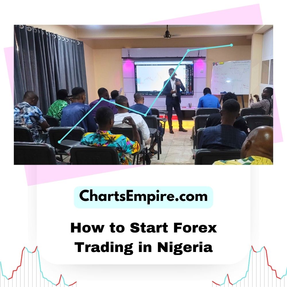 How to Start Forex Trading in Nigeria in 2025 (Beginners Guide) This is the most in-depth guide on how to start Forex trading in Nigeria in 2025, brought to you by ChartsEmpire Academy. It is the most comprehensive guide for beginners that you will ever find on the internet. You will learn how to start and make money with forex from scratch. You will learn: Section 1: What Is Forex Trading? Section 2: What Is the Forex Market? Section 3: How Does the Forex Market Work? Section 4: Where Is the Forex Market Located? Section 5: Who Trades on the Forex Market? Section 6: Types of Forex Markets Section 7: Forex Terminology Every Nigerian Beginner Should Know Section 8: Pros and Cons of Forex Trading Section 9: How to Start Forex Trading in Nigeria: Step-by-Step Guide Section 10: Best Forex Broker Options for Nigerians in 2025 Section 11: How to Make Money from Forex Trading in Nigeria Section 12: Why Forex Trading Can Be Hard for Beginners Section 13: Basic Forex Trading Strategies for Beginners Section 14: Forex for Hedging vs. Forex for Speculation Section 15: Charts and Tools Used in Forex Trading Section 16: How to Avoid Forex Scams in Nigeria